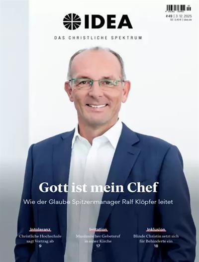 Idea - Das christliche Spektrum Ausgabe 2025049