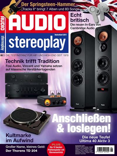 Audio + Stereoplay Ausgabe 2025008