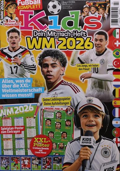 Fußball komplett Kids Ausgabe 2026003