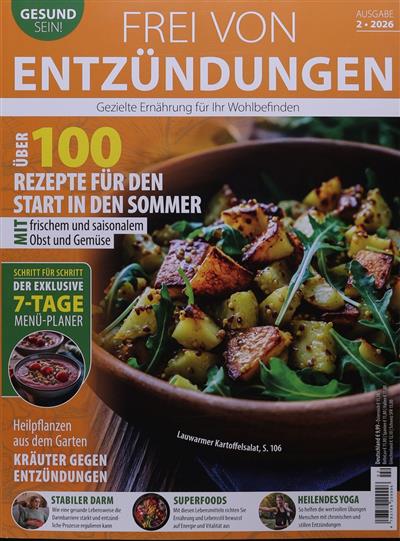 Gesund sein - Frei von Entzündungen Ausgabe 2026002