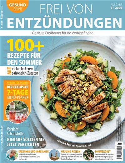 Gesund sein - Frei von Entzündungen Ausgabe 2026003