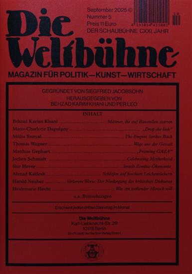 Weltbühne Ausgabe 2025010
