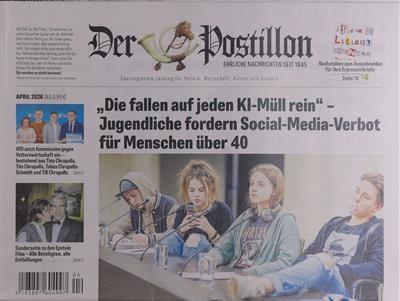 Postillon Ausgabe 2026004