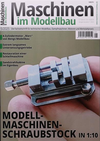 Maschinen im Modellbau Ausgabe 2025005