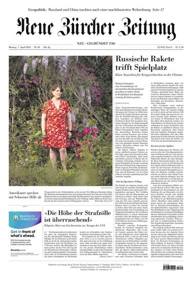 NZZ Neue Zürcher Zeitung Ausgabe 2025015