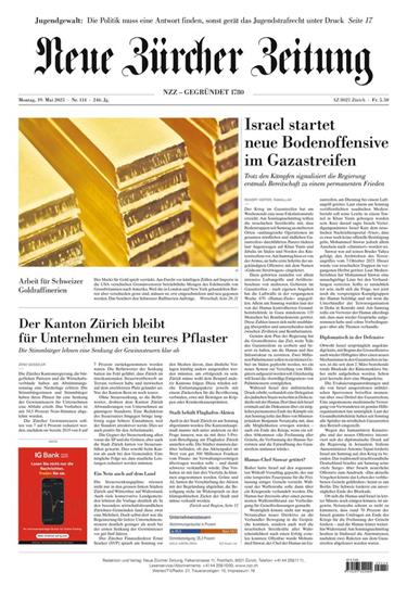 NZZ Neue Zürcher Zeitung Ausgabe 2025021