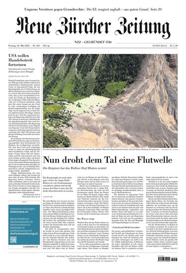 NZZ Neue Zürcher Zeitung Ausgabe 2025022