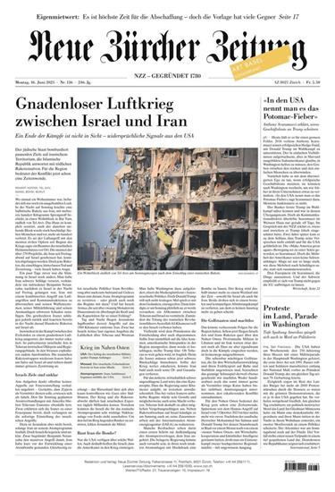 NZZ Neue Zürcher Zeitung Ausgabe 2025025