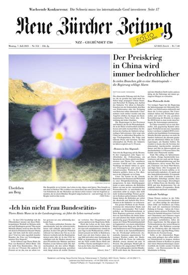 NZZ Neue Zürcher Zeitung Ausgabe 2025028