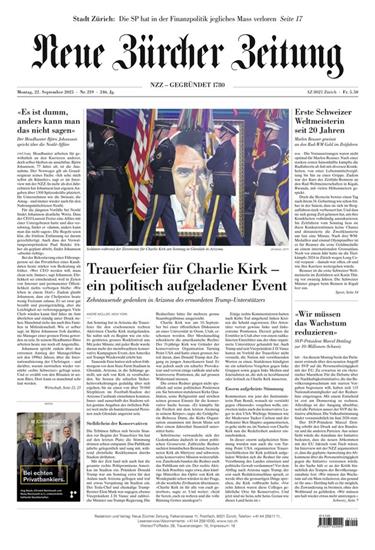 NZZ Neue Zürcher Zeitung Ausgabe 2025039