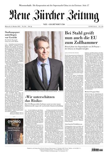 NZZ Neue Zürcher Zeitung Ausgabe 2025041