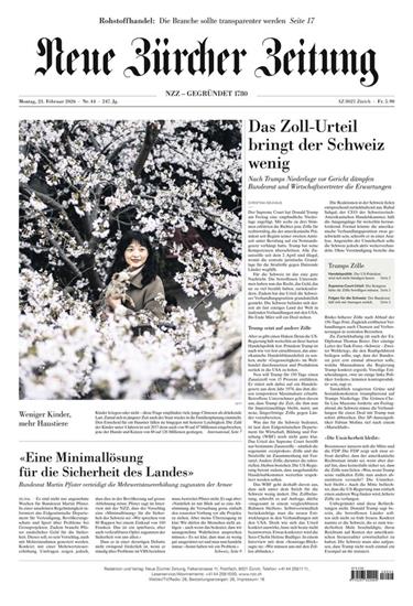 NZZ Neue Zürcher Zeitung Ausgabe 2026009