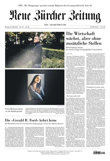 NZZ Neue Zürcher Zeitung Ausgabe 2026021
