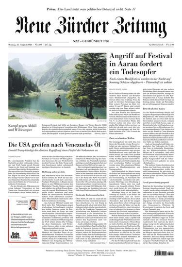 NZZ Neue Zürcher Zeitung Ausgabe 2026036