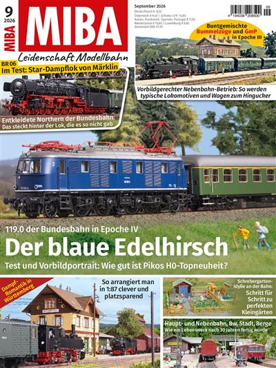 Miba Miniaturbahnen Ausgabe 2026009