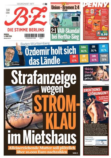 Berliner Zeitung (MO-SA) Ausgabe 2026011