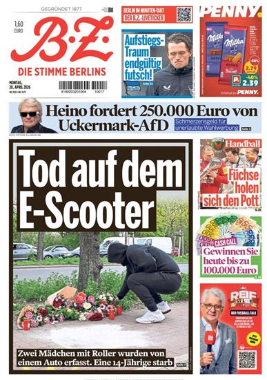 Berliner Zeitung (MO-SA) Ausgabe 2026017