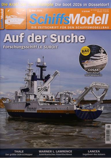 Schiffsmodell Ausgabe 2026005