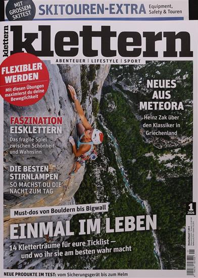 Klettern Ausgabe 2026001