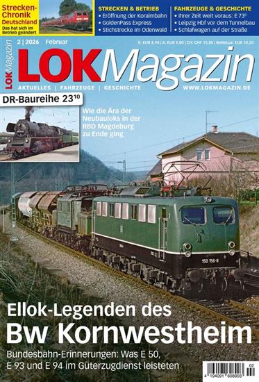 Lok Magazin Ausgabe 2026002
