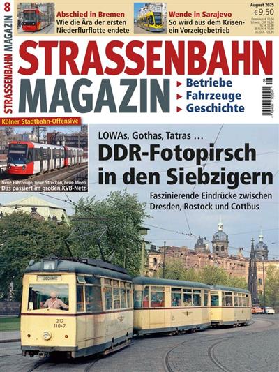 Strassenbahn Magazin Ausgabe 2025008