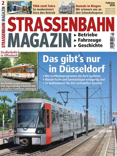 Strassenbahn Magazin Ausgabe 2026002