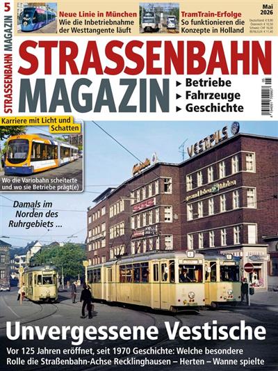 Strassenbahn Magazin Ausgabe 2026005