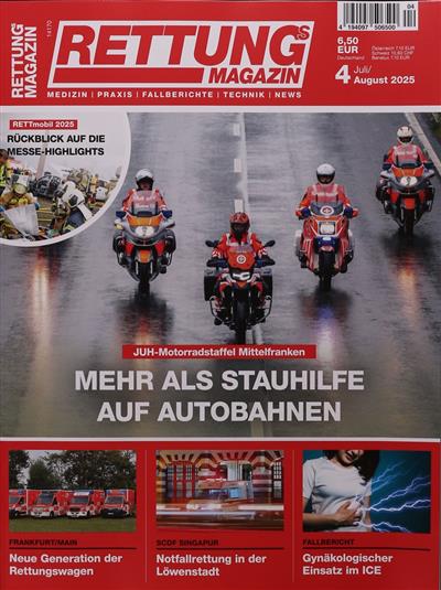 Rettungsmagazin Ausgabe 2025004