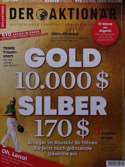 Der Aktionär Ausgabe 2025044