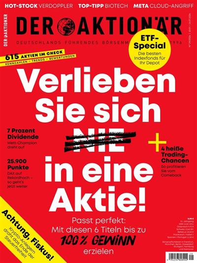 Der Aktionär Ausgabe 2026029