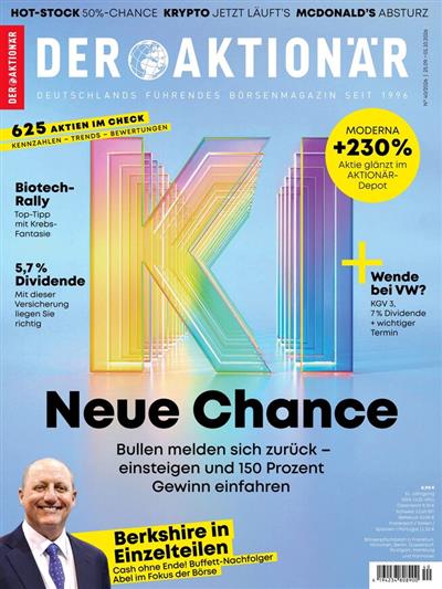 Der Aktionär Ausgabe 2026040