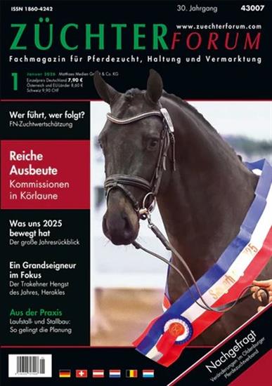 Züchterforum Ausgabe 2026001