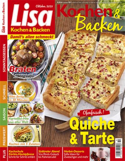 Lisa Kochen Backen Abo 35 Rabatt Auf Mini Geschenkabo Presseplus De 