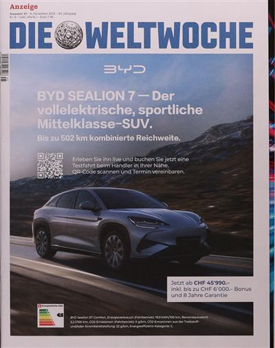 Weltwoche Ausgabe 2025045