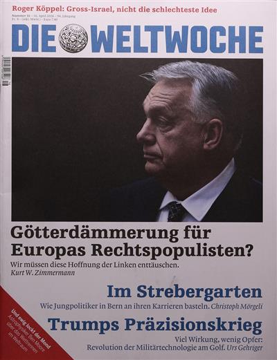 Weltwoche Ausgabe 2026016