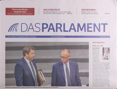Parlament Ausgabe 2025040