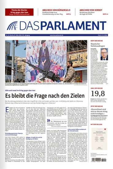 Parlament Ausgabe 2026011