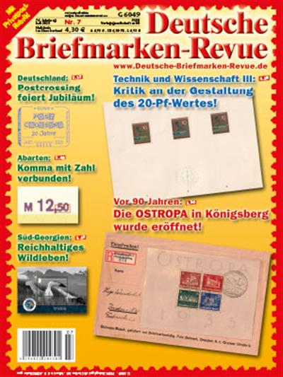DBR Deutsche Briefmarken Revue Ausgabe 2025007