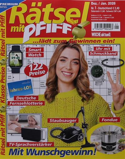 Rätsel mit Pfiff Ausgabe 2026001