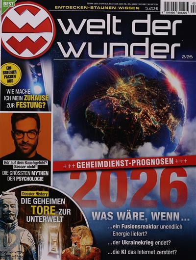 Welt der Wunder Ausgabe 2026002