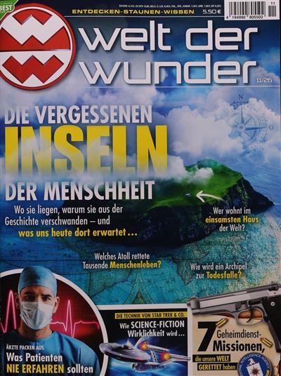 Welt der Wunder Ausgabe 2026011