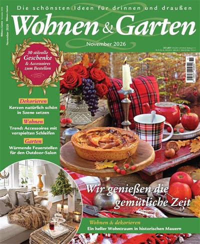 Wohnen & Garten Ausgabe 2026011