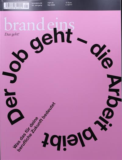 Brand eins Ausgabe 2026005