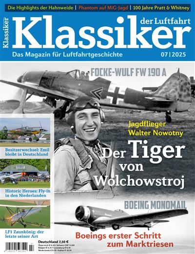 Klassiker der Luftfahrt Ausgabe 2025007