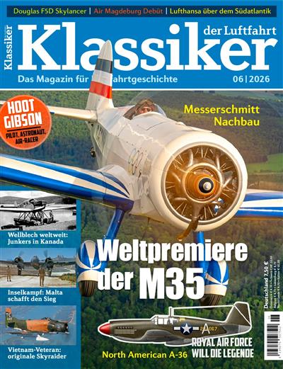 Klassiker der Luftfahrt Ausgabe 2026006