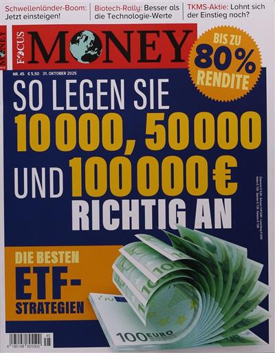 Focus Money Ausgabe 2025045
