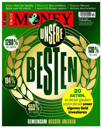 Focus Money Ausgabe 2025050