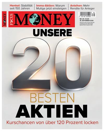 Focus Money Ausgabe 2026039