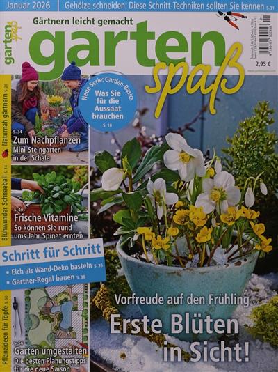 Gartenspaß Ausgabe 2026001