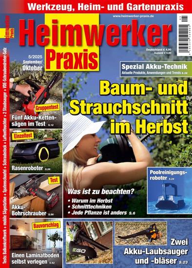 Heimwerker Praxis Ausgabe 2025005